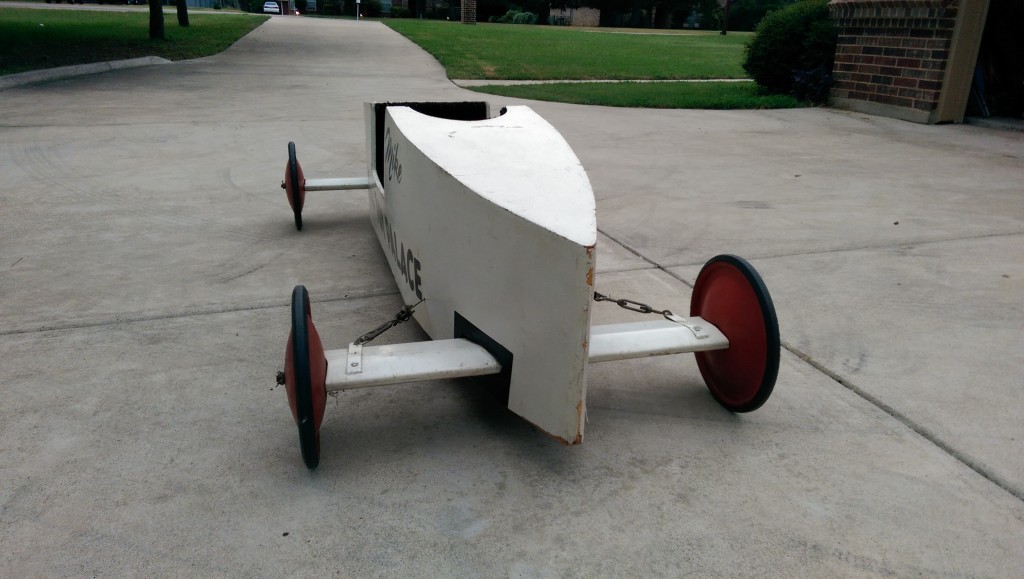 vintage soap box derby car